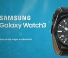 三星Galaxy Watch 3在发布前出现在新的视频泄漏中