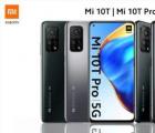 小米Mi 10T和Mi 10T Pro泄漏的整个规格