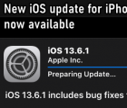 iOS和iPadOS 13.6.1更新现已推出 修复了绿色色调问题及其他