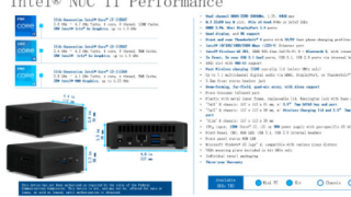 即将面世的新英特尔PantherCanyonNUC微型PC的规格已经泄露