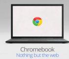 但您也可以使用类似的手势在Chromebook上启用分屏