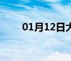 01月12日大名24小时天气实时预报