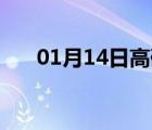 01月14日高碑店24小时天气实时预报