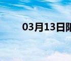 03月13日阳原24小时天气实时预报