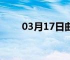 03月17日曲阳24小时天气实时预报