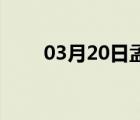 03月20日孟村24小时天气实时预报