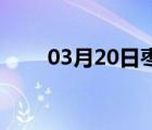 03月20日枣强24小时天气实时预报