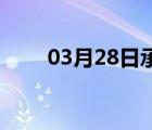 03月28日承德24小时天气实时预报