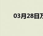 03月28日万全24小时天气实时预报