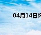 04月14日怀来24小时天气实时预报