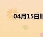 04月15日顺平24小时天气实时预报