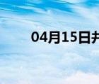 04月15日井陉24小时天气实时预报