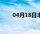 04月18日丰润24小时天气实时预报