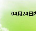 04月24日内邱24小时天气实时预报