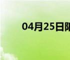 04月25日阳原24小时天气实时预报