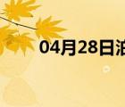 04月28日泊头24小时天气实时预报