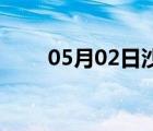 05月02日沙河24小时天气实时预报