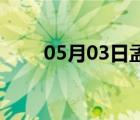 05月03日孟村24小时天气实时预报