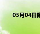 05月04日隆尧24小时天气实时预报