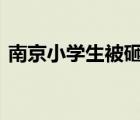 南京小学生被砸 事情经过是高空抛物的恶果