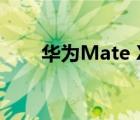 华为Mate X3被曝（华为mate 10）