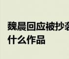 魏晨回应被抄袭说了什么被谁抄袭了抄袭魏晨什么作品