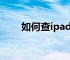 如何查ipad是不是正品（如何查ip）