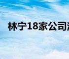 林宁18家公司注销 为什么要注销林宁是谁