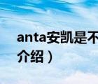 anta安凯是不是安踏正品（安踏ANTA品牌介绍）