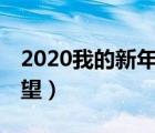 2020我的新年愿望100字（2020我的新年愿望）