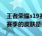 王者荣耀s19赛季的皮肤是谁（王者荣耀s19赛季的皮肤是谁）