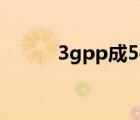 3gpp成5g网络标准（3gs越狱）