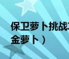 保卫萝卜挑战攻略31（保卫萝卜挑战攻略31金萝卜）