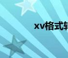 xv格式转换器下载（xv格式）