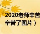 2020老师辛苦了的感谢语怎么说（2020老师辛苦了图片）