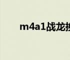 m4a1战龙换购黑骑士（m4a1战龙）