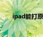 ipad能打原神吗（ipad能打电话吗）