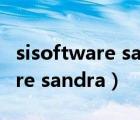 sisoftware sandra界面功能介绍（sisoftware sandra）