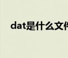 dat是什么文件能删么（dat是什么文件）