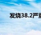 发烧38.2严重吗（发烧38.6℃严重吗）