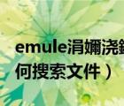 emule涓嬭浇鐨勬枃浠跺湪鍝噷（eMule如何搜索文件）