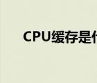 CPU缓存是什么意思（二级缓存简介）