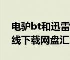 电驴bt和迅雷哪个资源多（bt/磁链/电驴离线下载网盘汇总）