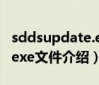 sddsupdate.exe是什么文件（sddsupdate.exe文件介绍）