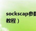 sockscap参数怎么设置（sockscap32使用教程）