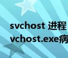 svchost 进程（Svchost.exe是什么进程及Svchost.exe病毒清除）