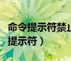 命令提示符禁止自动修复（如何禁止使用命令提示符）