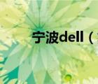 宁波dell（戴尔在宁波有分公司吗）