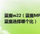 蓝魔w22（蓝魔MP4质量好吗V8型号大概多少钱OPPER和蓝魔选择哪个比）