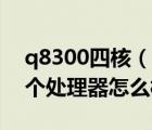 q8300四核（Intel及酷睿2四核及Q8300这个处理器怎么样）